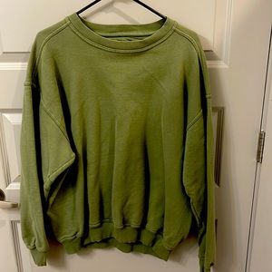 VTG - Pluma - Russell Athletics sweatshirt- green - XL.  90’s Vintage